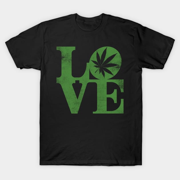 Marijuana Lover T-Shirt by cowyark rubbark